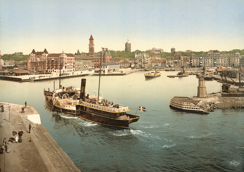Helsingborg harbor, Sweden
