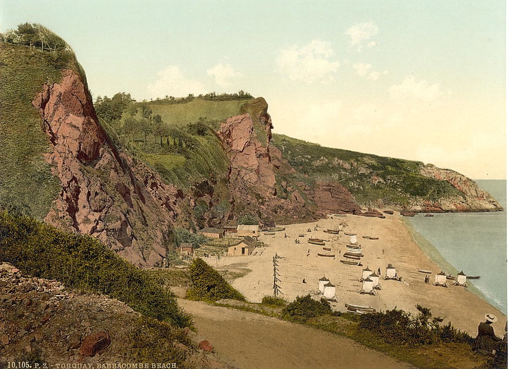 Babbacombe Beach, Torquay, England