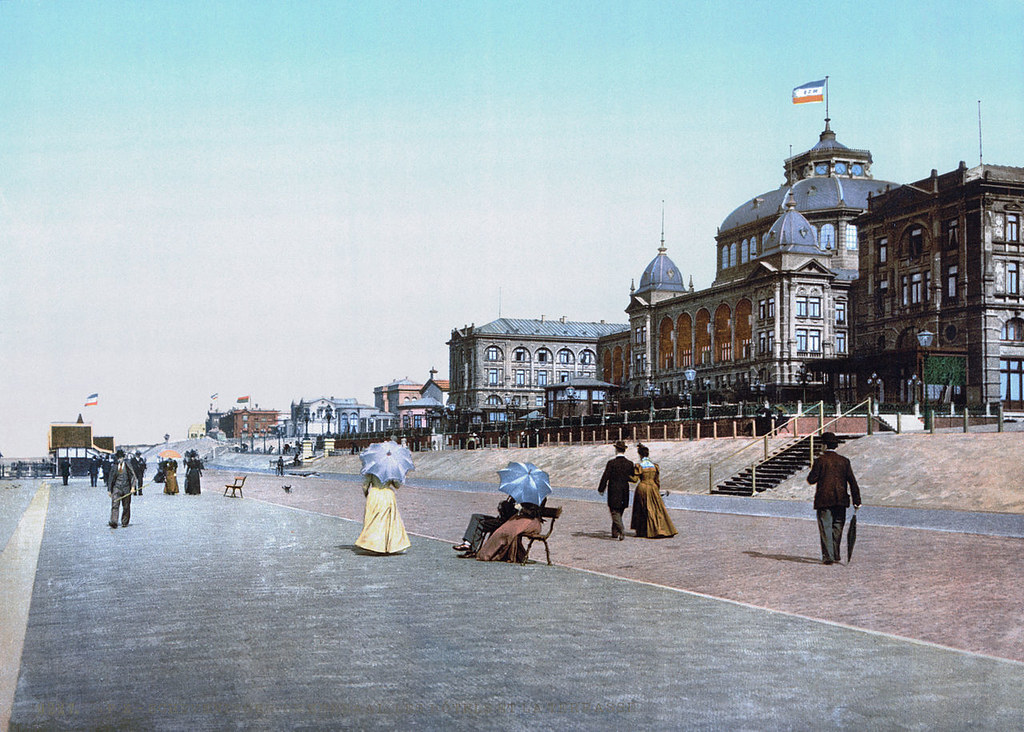 The Kurhaus, a famous beach resort in the Netherlands