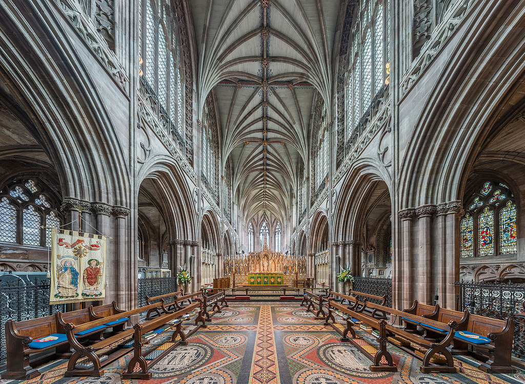 Lichfield Cathedral - The High Altar. Credit: David Iliff