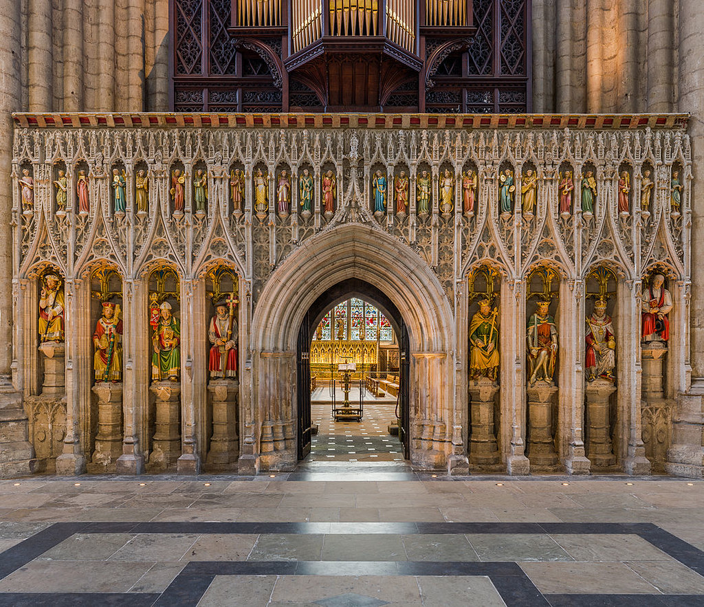 Ripon Cathedral - The rood screen. Credit: David Iliff