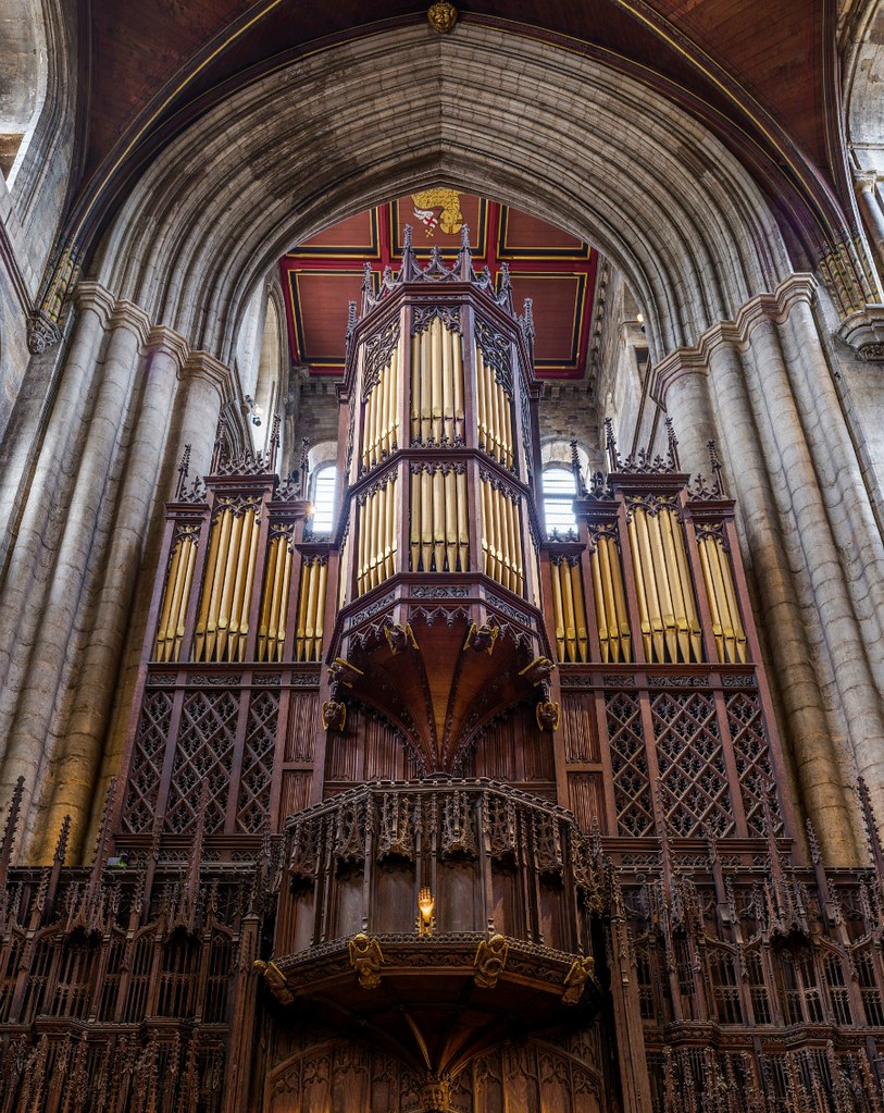 Ripon Cathedral - The organ. Credit: David Iliff