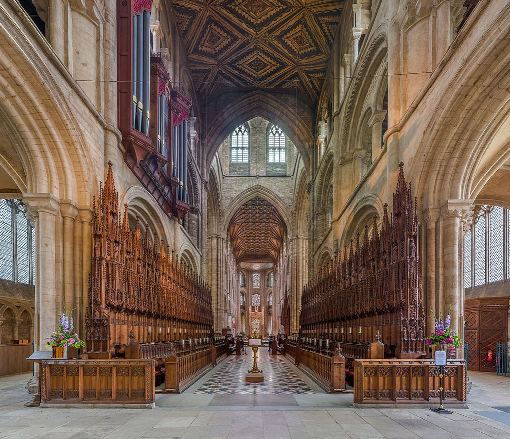 Peterborough Cathedral - The choir. Credit: David Iliff