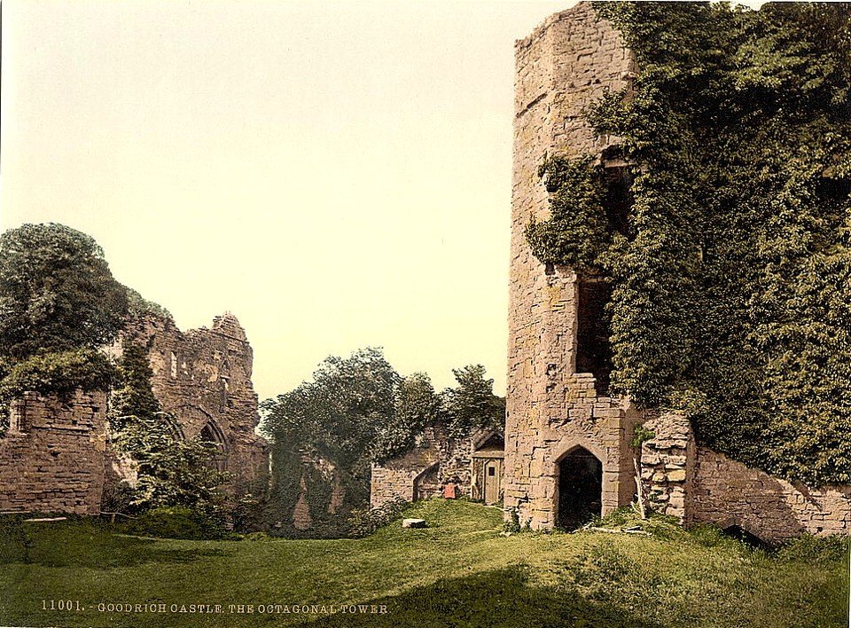 Goodrich Castle, Goodrich, England