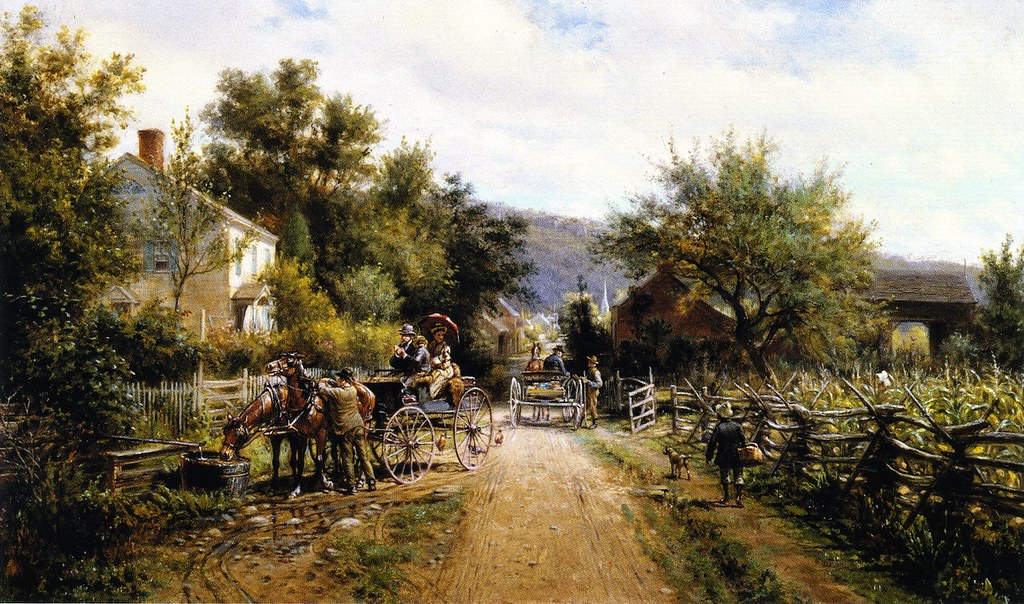 A Summer Day by Edward Lamson Henry - 1890