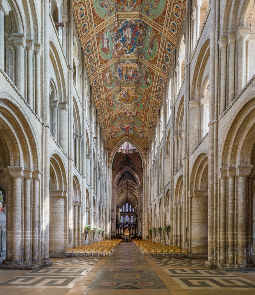 The nave of Ely Cathedral, Cambridgeshire. Credit: David Iliff