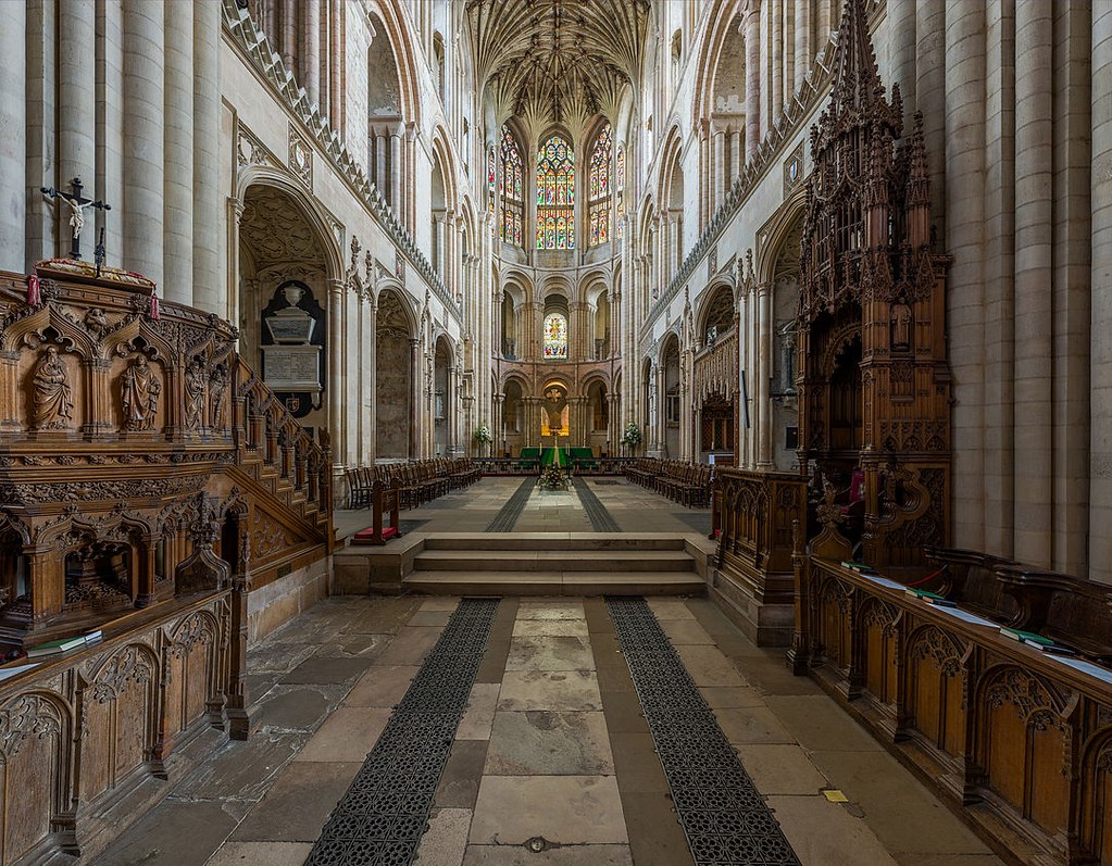 Norwich Cathedral - The presbytery as viewed from the choir. Credit: David Iliff
