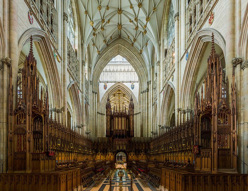 York Minster - The Choir. Credit: David Iliff