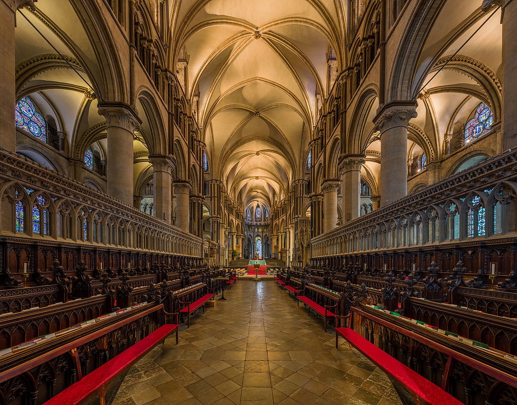 Canterbury Cathedral - 12th-century choir. Credit: David Iliff