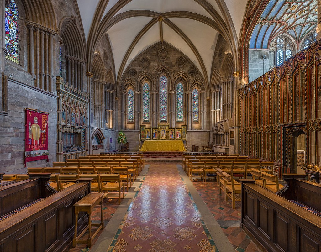 Hereford Cathedral - The Lady Chapel. Credit: David Iliff