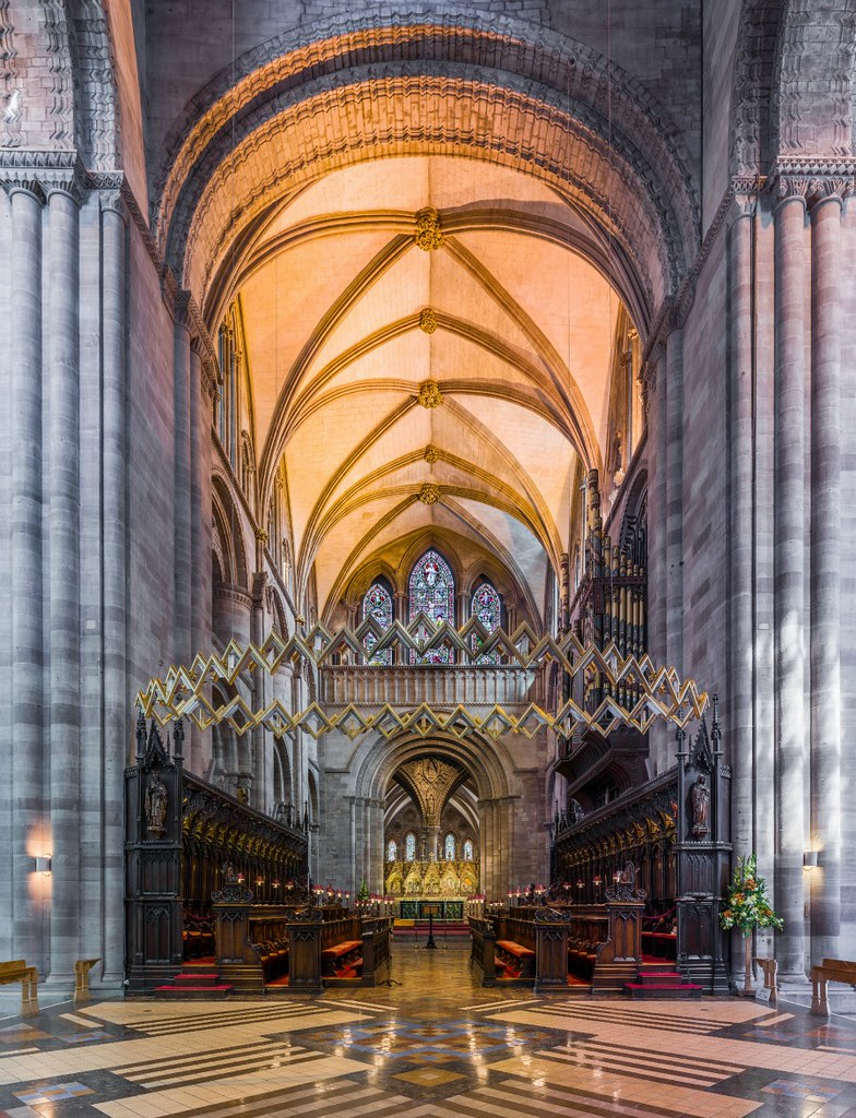 Hereford Cathedral - The Choir. Credit: David Iliff