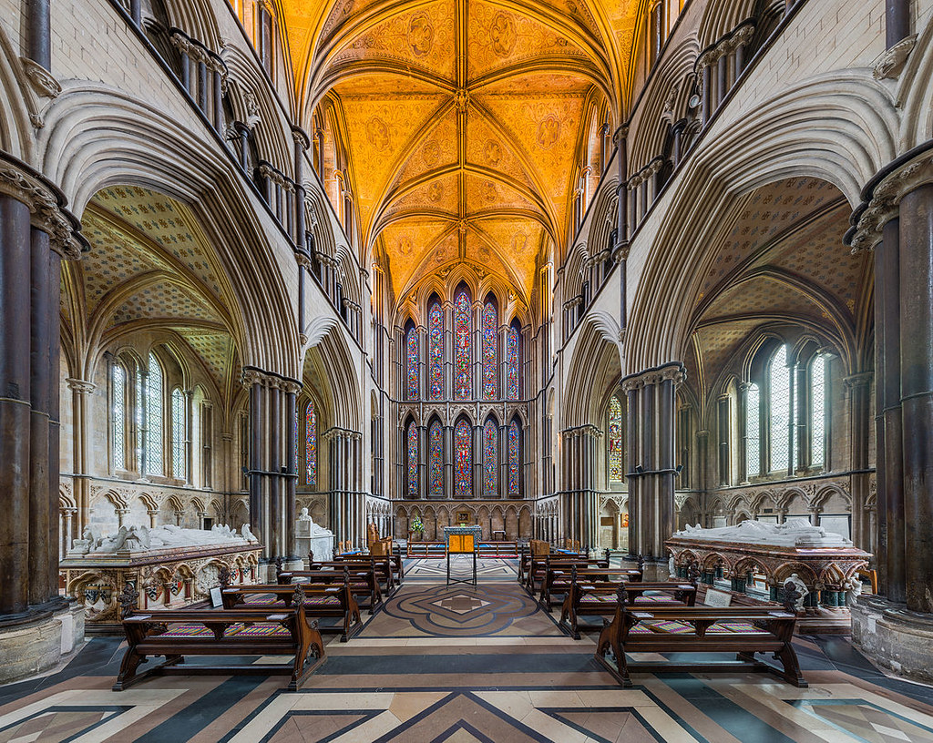 Worcester Cathedral - The lady chapel and east window. Credit: David Iliff