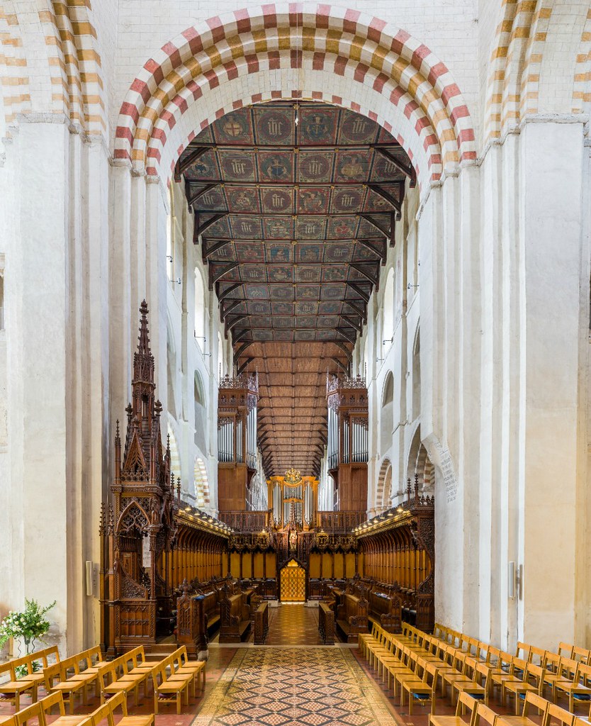 St Albans Cathedral - The choir. Credit: David Iliff