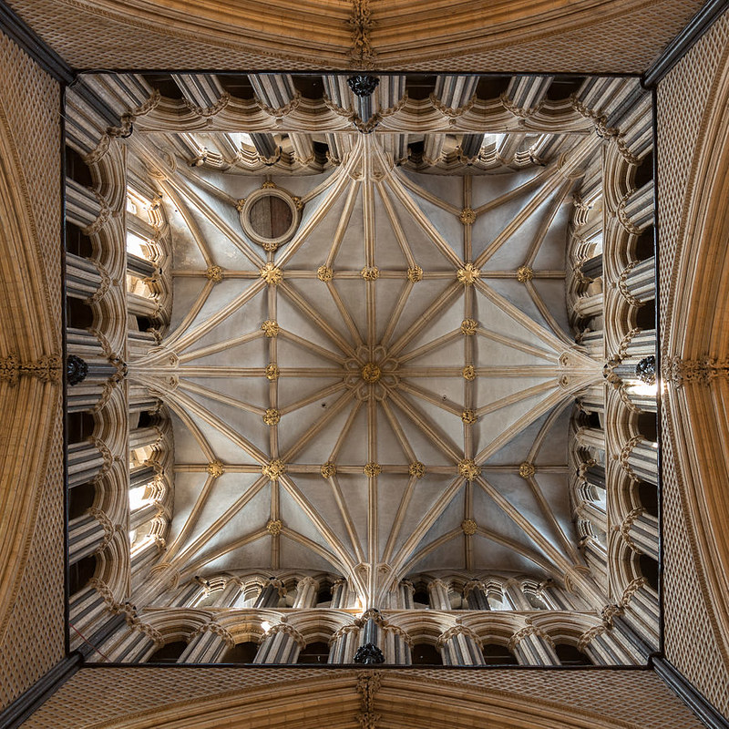 Lincoln Cathedral - Interior view of the crossing tower. Credit: David Iliff