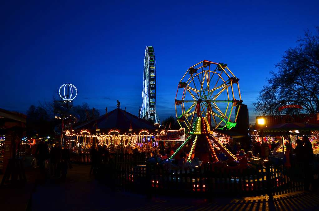 Hyde Park Winter Wonderland Christmas Market, London, England. Credit Garry Knight