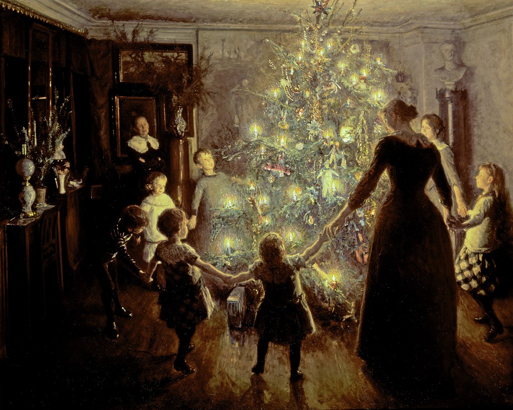 Silent Night by Viggo Johansen, 1891