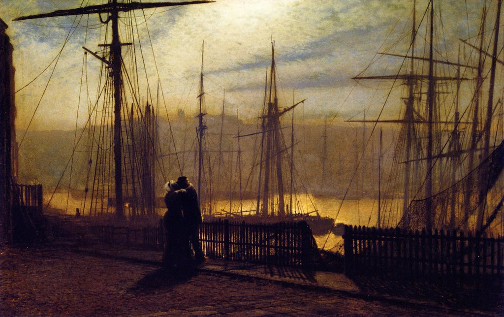 Home Again by John Atkinson Grimshaw, 1877