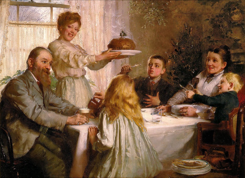 A Christmas Dole by Joseph Clark, (United Kingdom, 1834 - 1926)