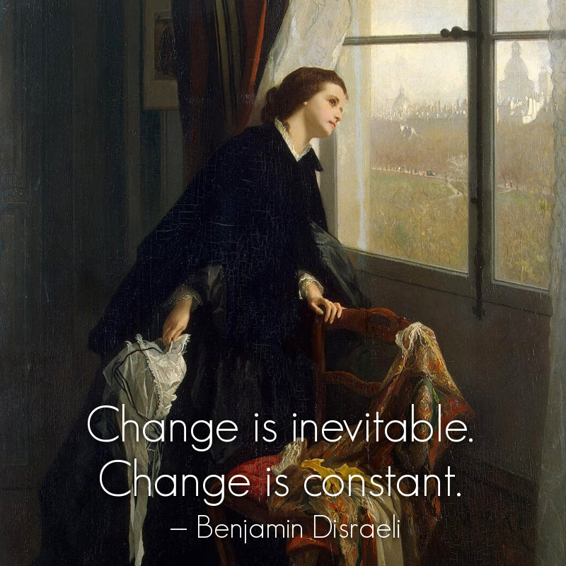 Changeable Weather by Gustave Léonard de Jonghe