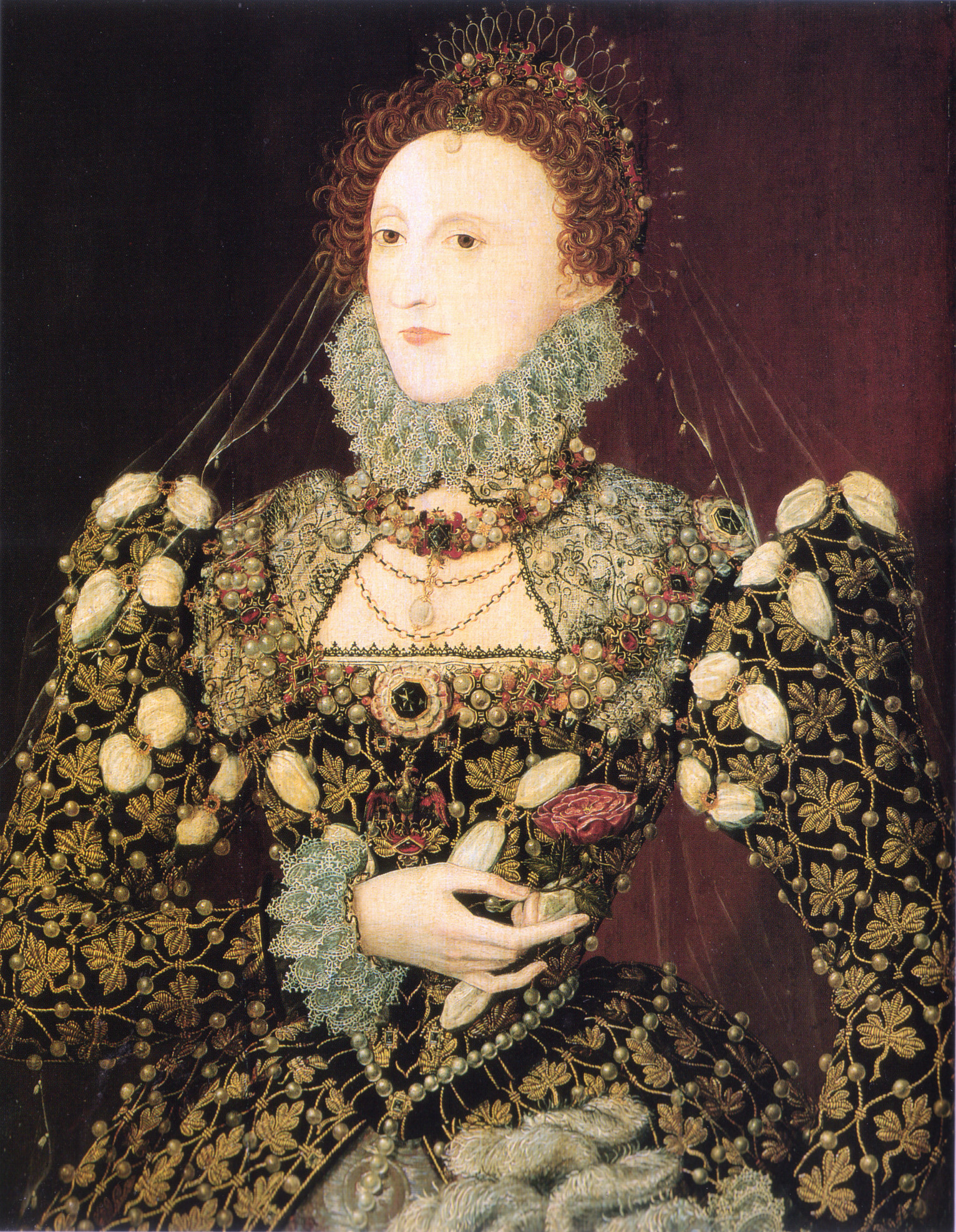 The 'Phoenix Portrait', attributed to Nicholas Hilliard, c. 1575