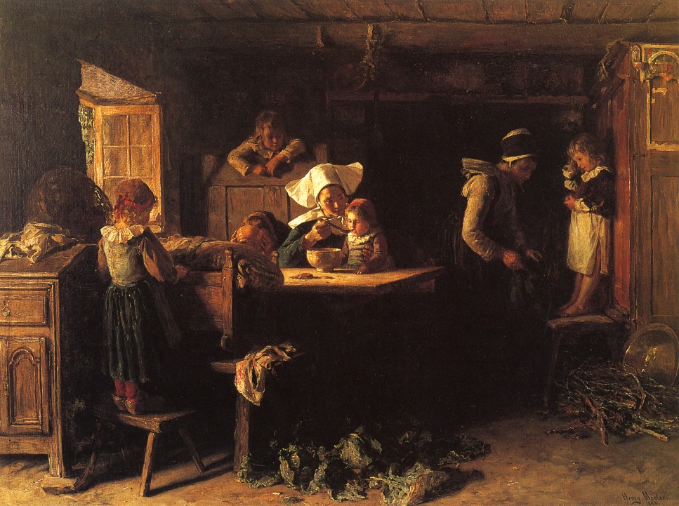 New Year's Morning by Henry Mosler, 1888
