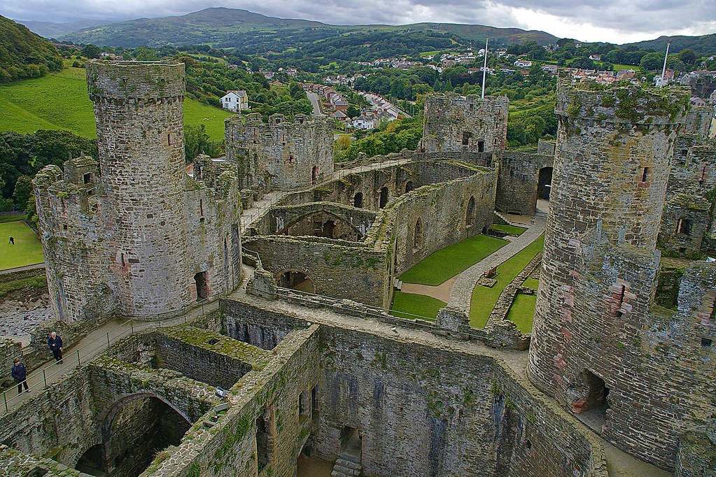 Conwy Castle. Credit mattbuck