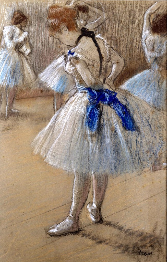 The Dance Studio by Edgar Degas, c.1878