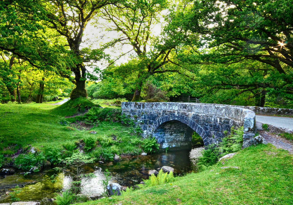 Norsworthy Bridge, Burrator, Dartmoor. Credit Baz Richardson, flickr