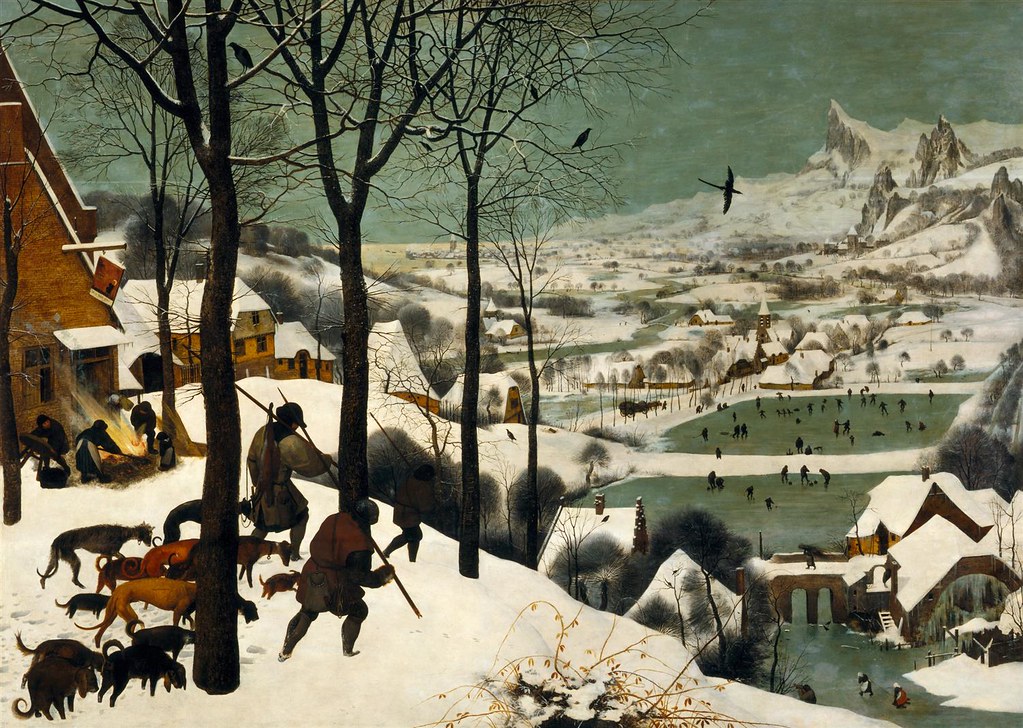 The Hunters in the Snow by Pieter Bruegel the Elder, 1565