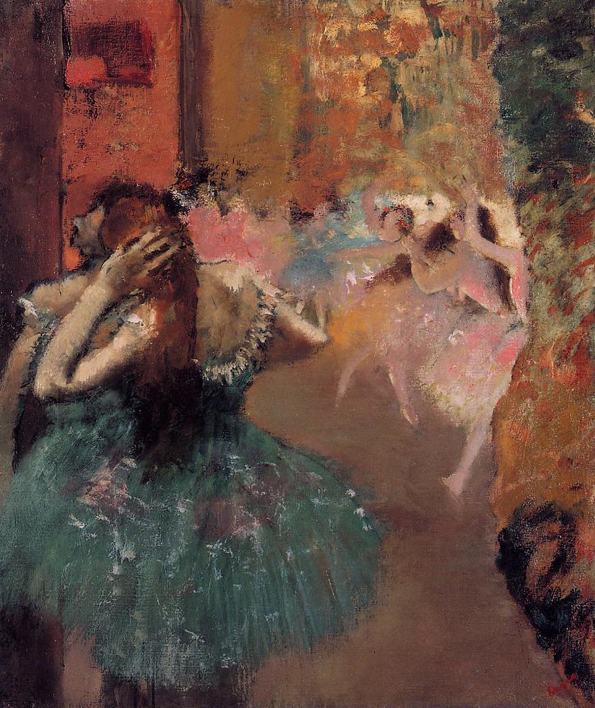 Ballet Scene by Edgar Degas, 1893