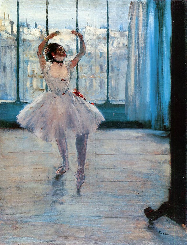 Dancer Posing by Edgar Degas, c.1878