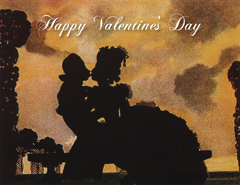 The Kiss by Konstantin Somov, 1906.