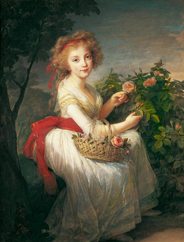 Princess Maria Cristina di Borbone by Élisabeth Vigée-Lebrun, 1790
