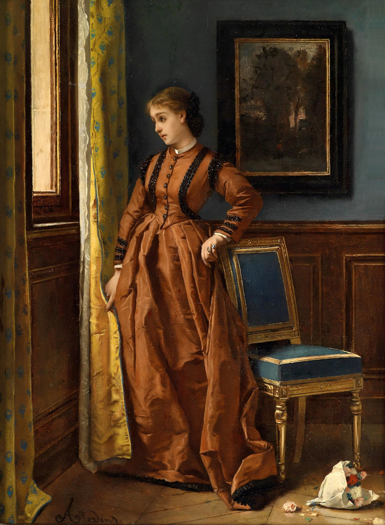 Déjà by Alfred Stevens, 1863