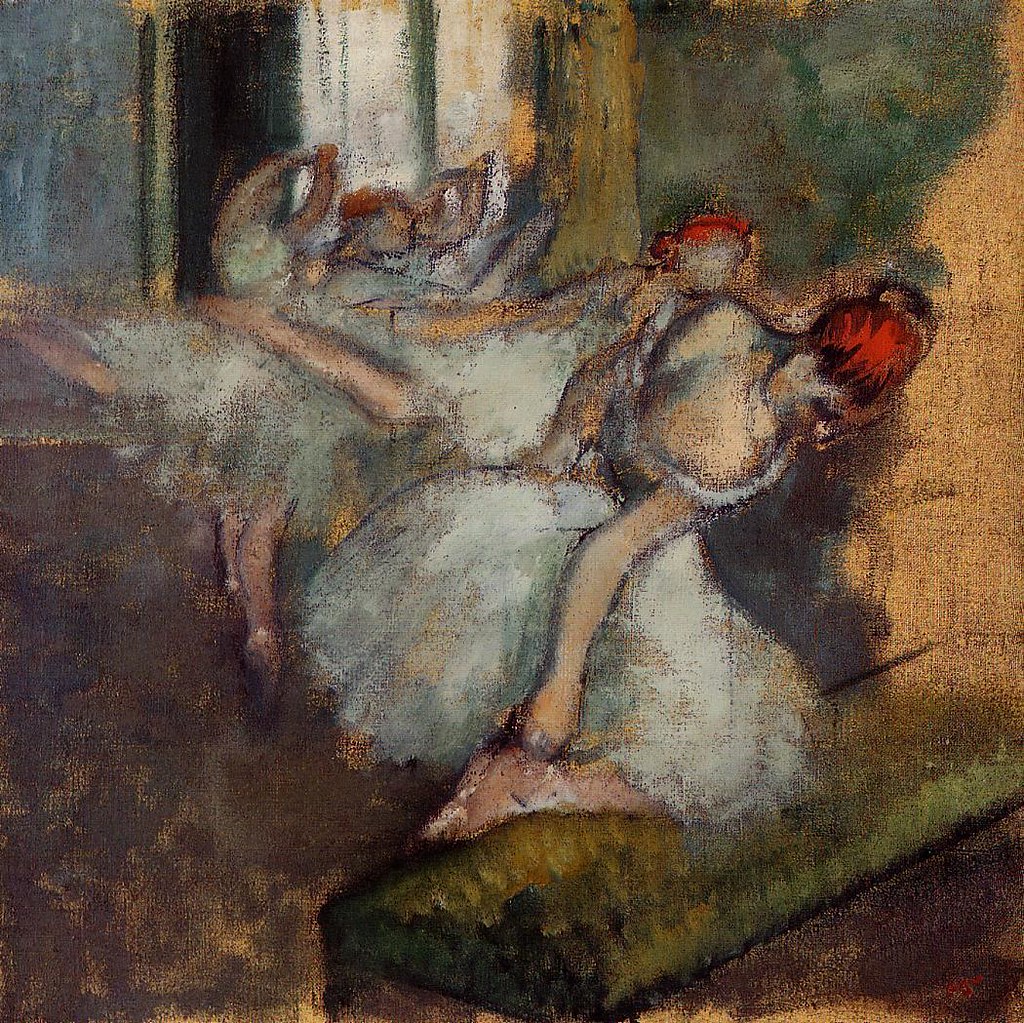 Ballet Dancers by Edgar Degas, c.1895