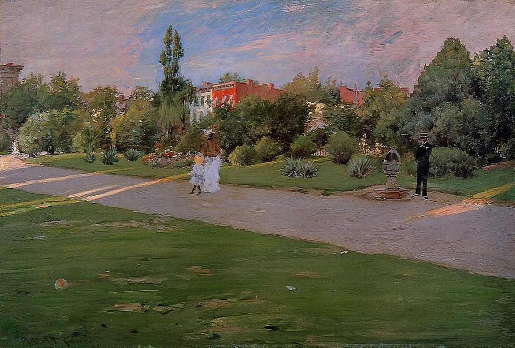 Prospect Park, Brooklyn by William Merritt Chase, 1887