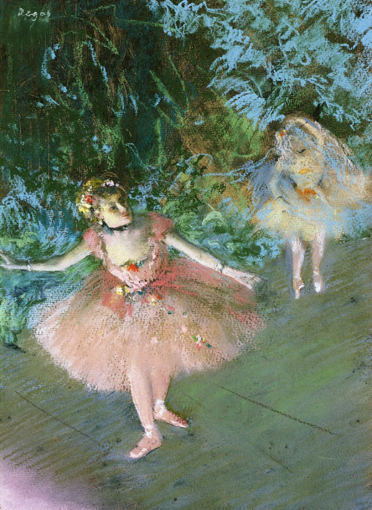 Dancers on Set by Edgar Degas, c.1880