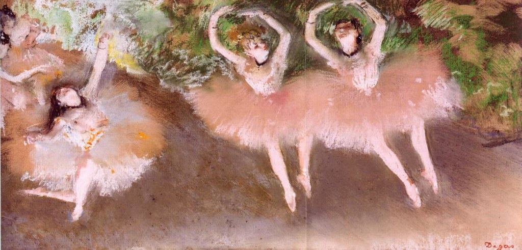 Ballet Scene by Edgar Degas, 1879