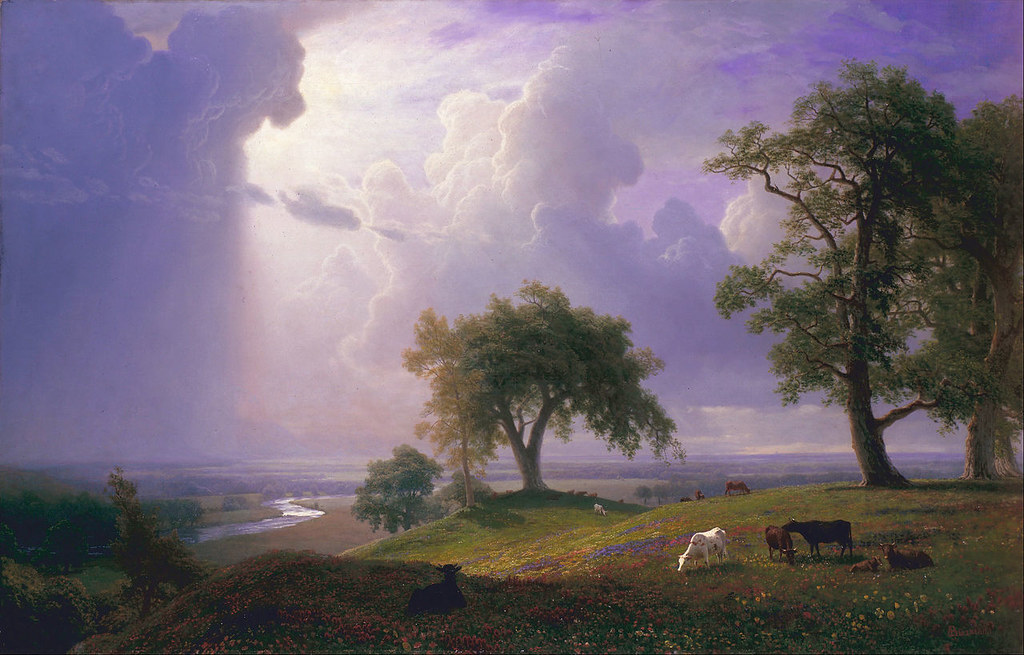 California Spring by Albert Bierstadt, 1875