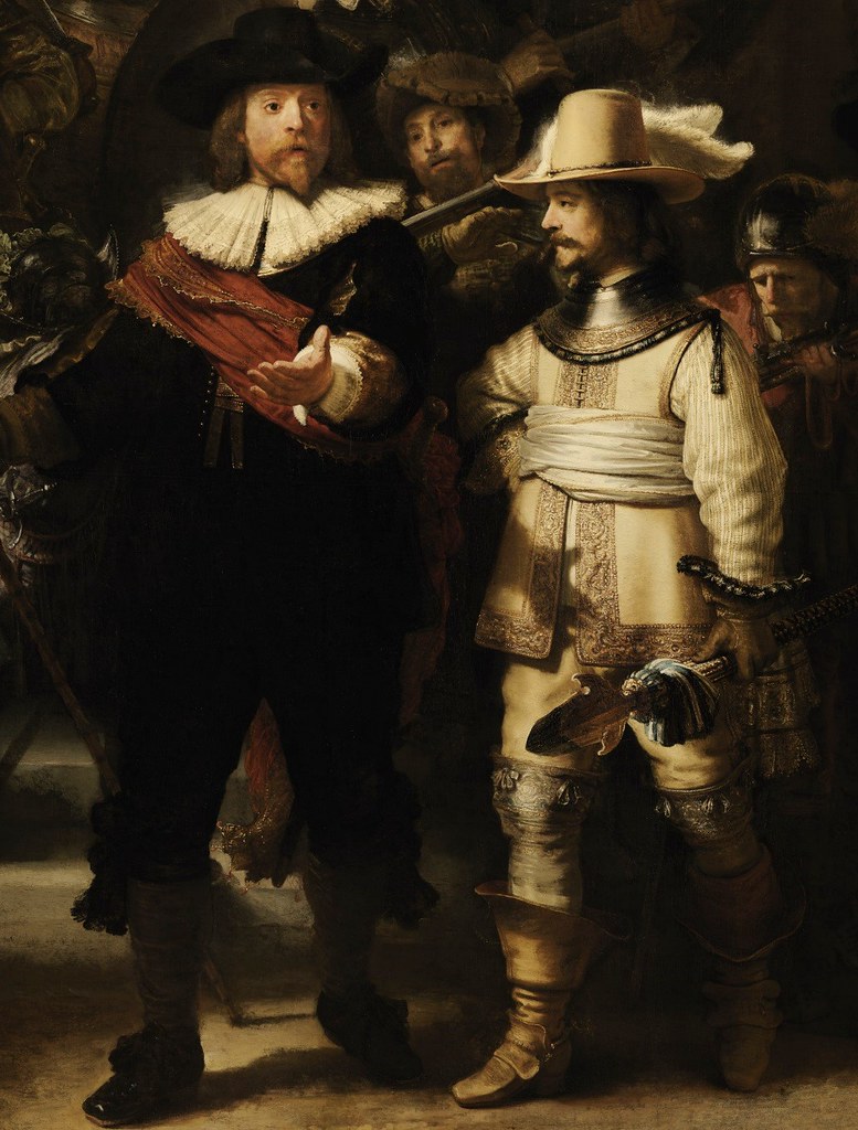 Captain Frans Banning Cocq and Lieutenant Wilhelm van Ruytenburgh
