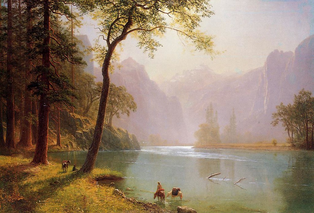 The Kern River Valley (Sequoia National Park, California) by Albert Bierstadt, 1871