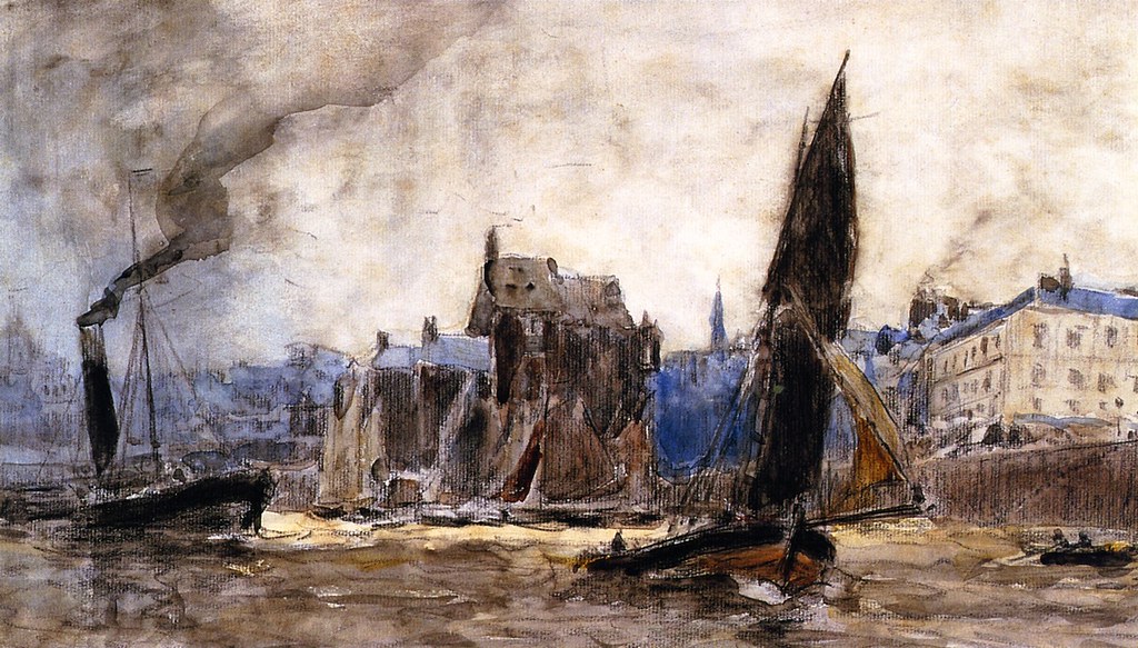 Honfleur, France by Frank Myers Boggs