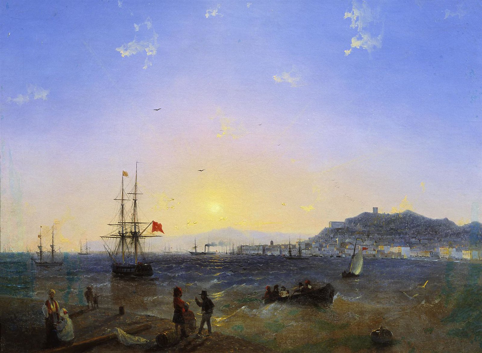 Kerch by Ivan Aivazovsky, 1839