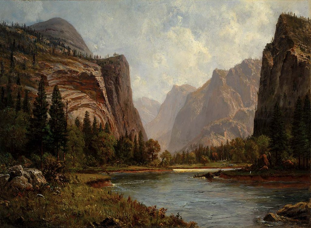 Gates of Yosemite by Albert Bierstadt c.1882