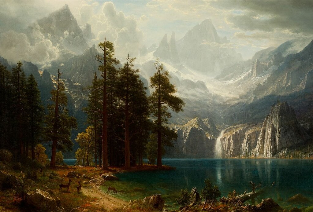 Sierra Nevada by Albert Bierstadt, 1873