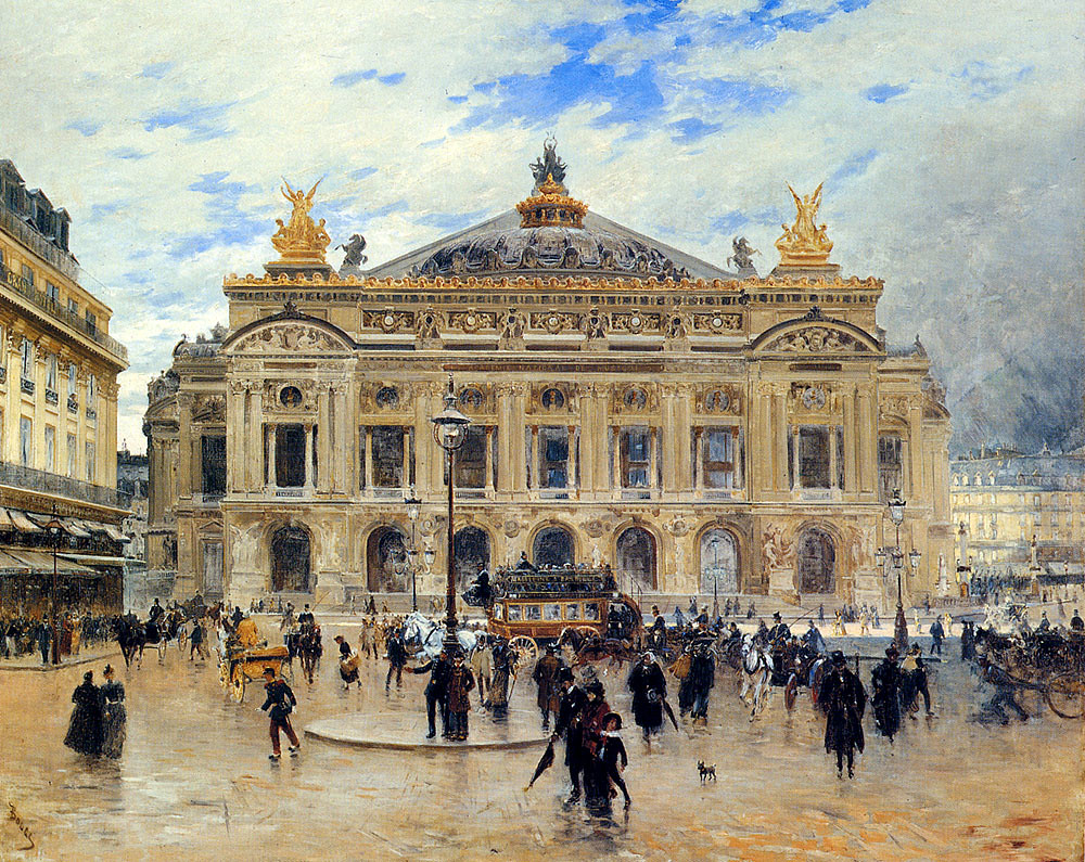 Grand Opera House, Paris by Frank Myers Boggs