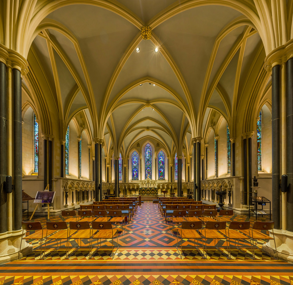 St Patrick's Cathedral Lady Chapel, Dublin, Ireland. Credit David Iliff
