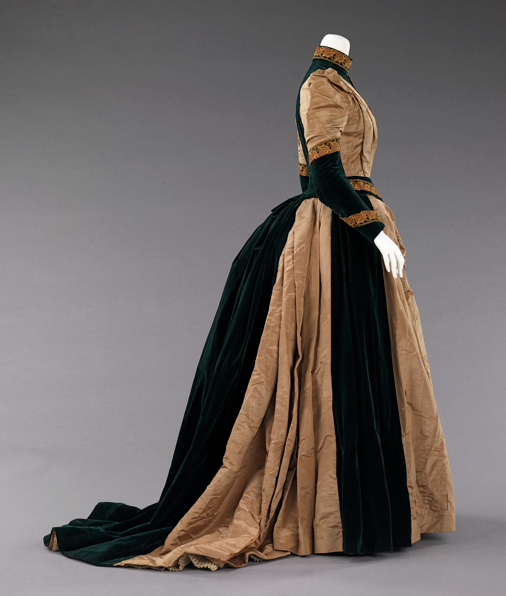 1885. American. Silk. metmuseum