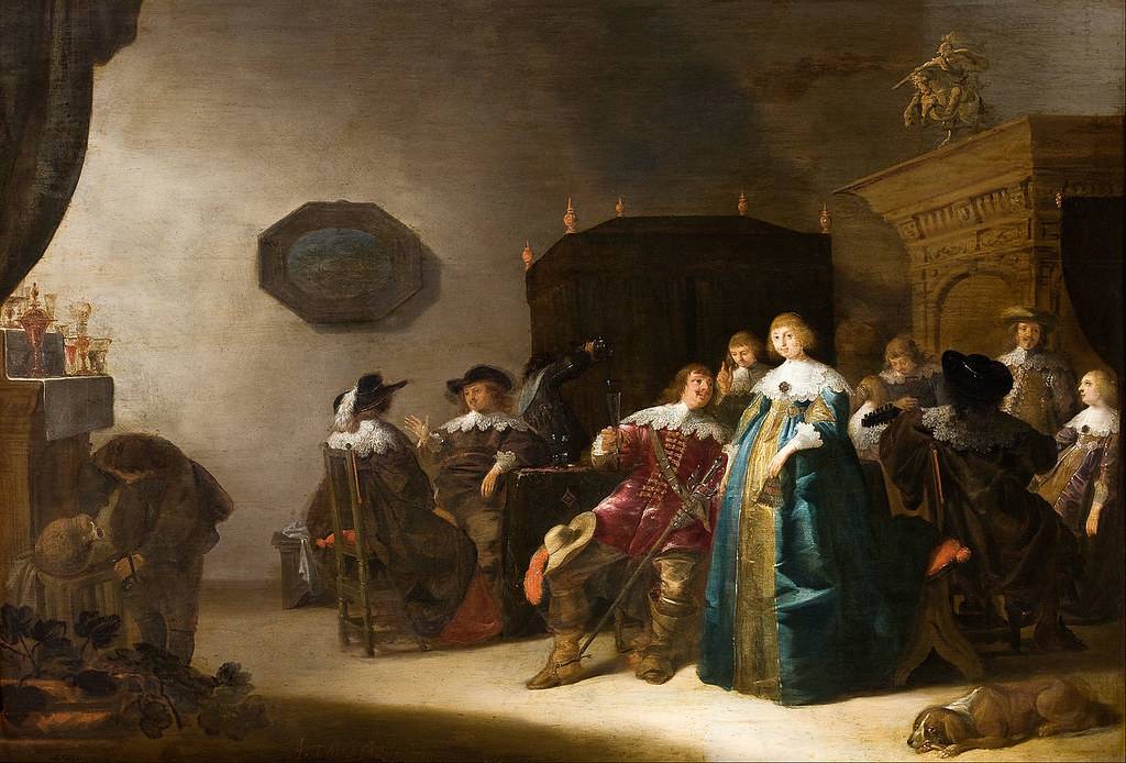 A Merry Company by Anthonie Palamedesz, 1633