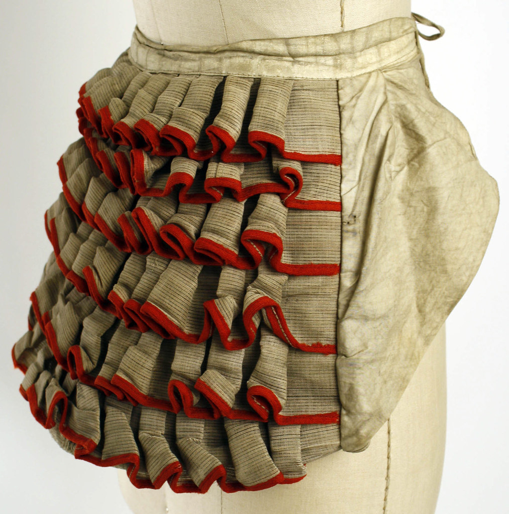 Bustle from 1880s Europe. metmuseum